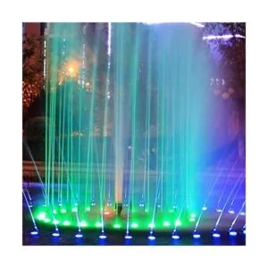 FNPT DN25 Boquilla de fuente de estilo recto central de 2