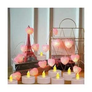 Nancia Luces de té paquete de 150 velas LED sin llama