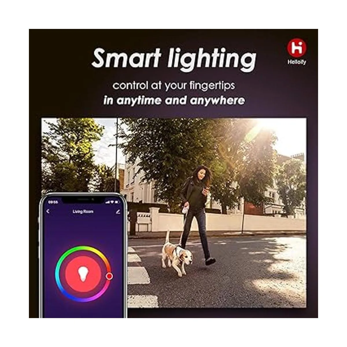 Helloify Bombillas LED A19 Smart WiFi cambio_2