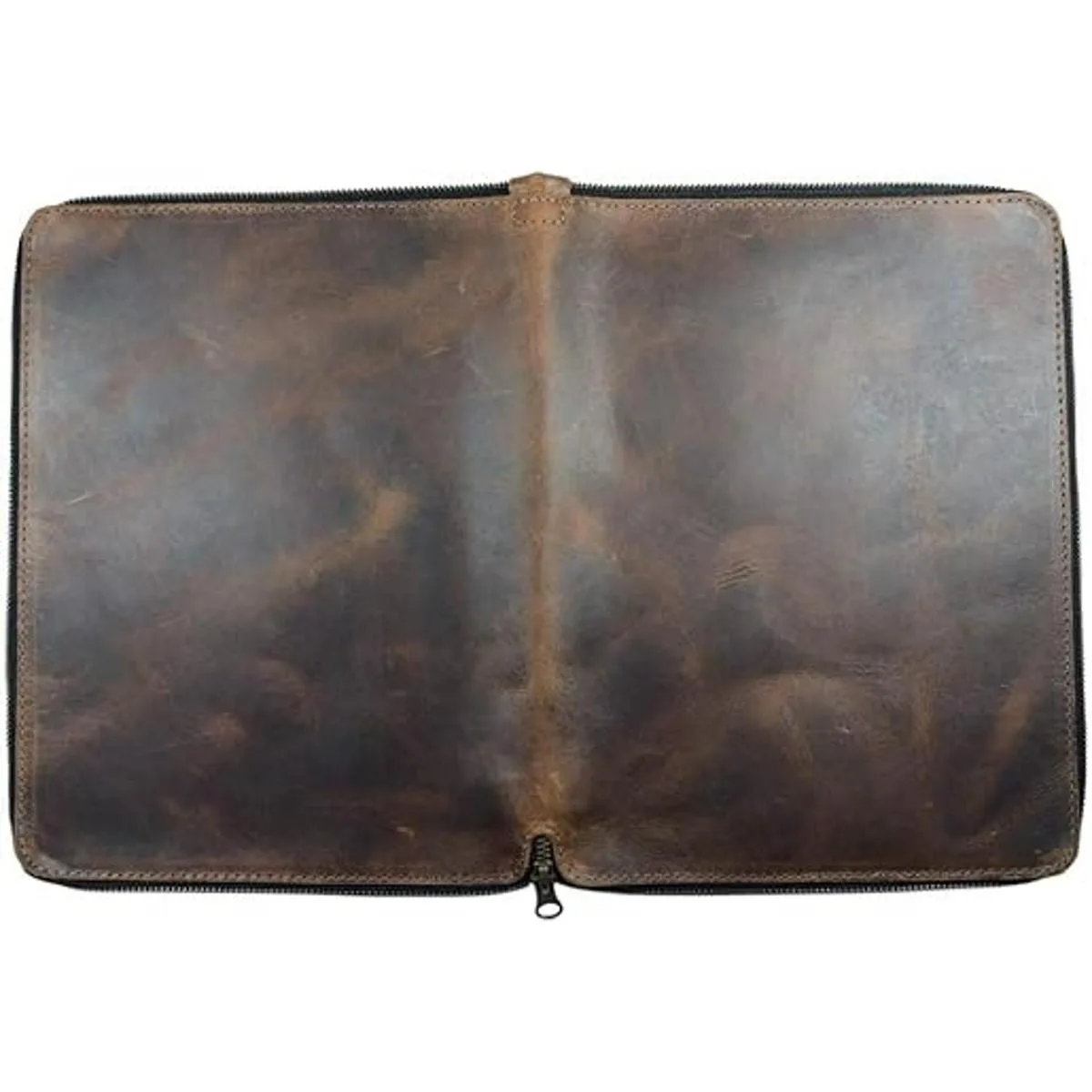 Hide Drink Funda de cuero rústico duradero con_3