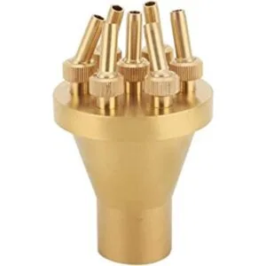 FNPT DN25 Boquilla de fuente de estilo recto central de 2