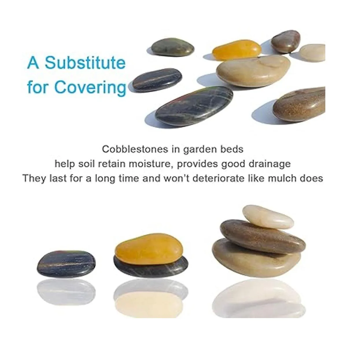 SACKORANGE Roca de grava para acuario 2 libras grava_3