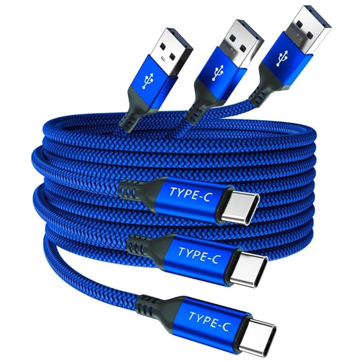 Cable de carga USB tipo C paquete de 3 1.53.36.6