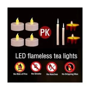 Nancia Luces de té paquete de 150 velas LED sin llama