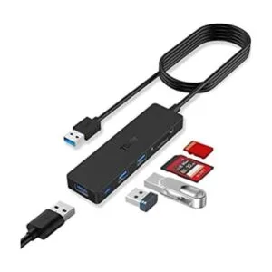 TSUPY Hub USB 3.0 Multi USB Data HUB con cable extendido_1