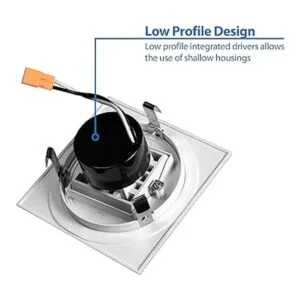 NICOR Lighting DQR4MA11203KWH Foco LED empotrable_4