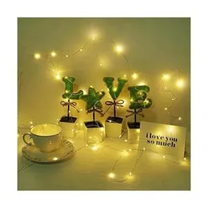 Cynzia Paquete de 36 luces de hadas funcionan con pilas