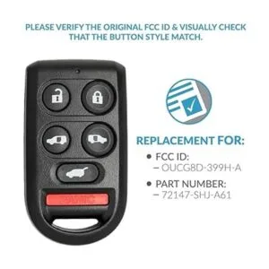 Keyless2Go Reemplazo para llave de coche remoto de entrada_3