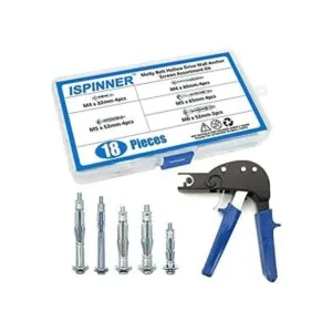 ISPINNER Herramienta de ajuste de anclaje de pared con 18