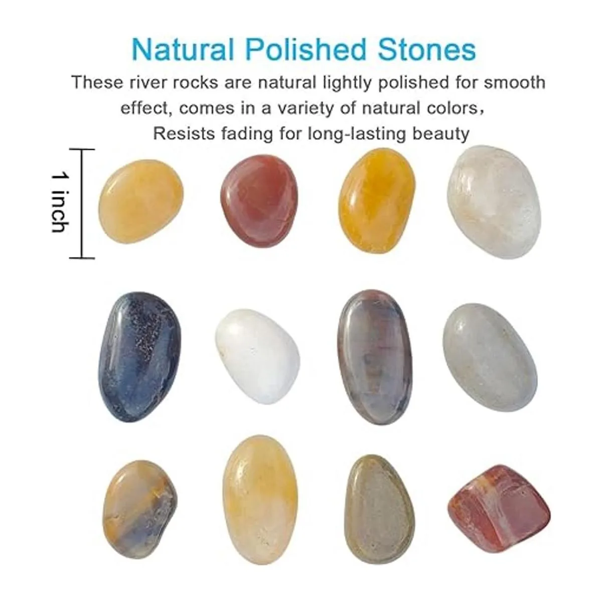 SACKORANGE Roca de grava para acuario 2 libras grava_2