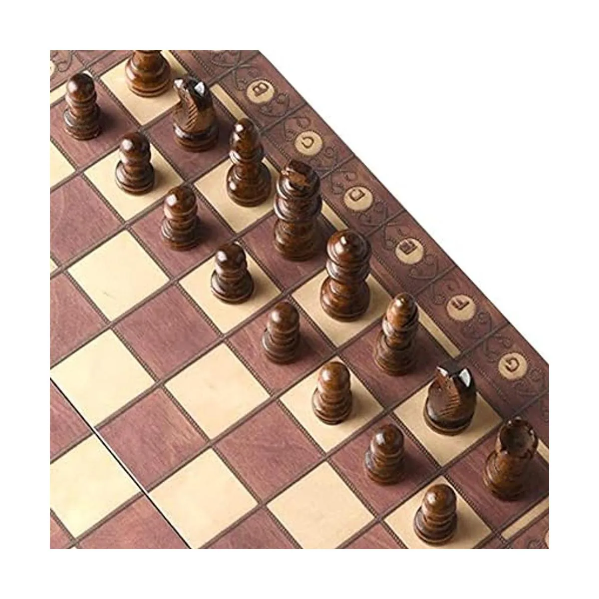 Luoyer Juego de cuadros de ajedrez 3 en 1 juego de mesa_4