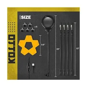 Tercero soldador de mano PCB soporte herramienta Quad_4