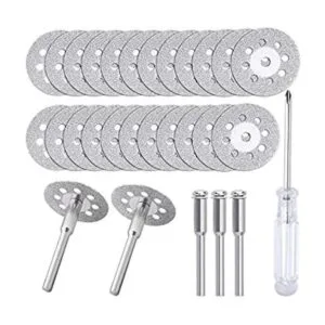 Rueda de corte de diamante 545 0.866 in 25 piezas con