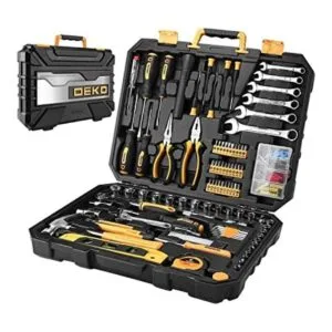 DEKOPRO Juego de herramientas de 208 piezas kit de