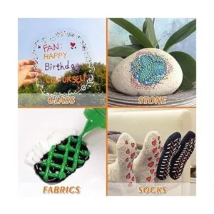 Shuttle Art Juego de pintura de tela 45 colores pintura