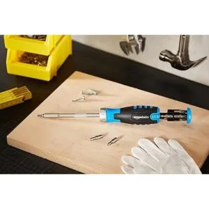 Destornillador de trinquete magnético 12 en 1