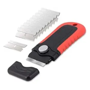 Gomake Rascador de cuchilla de afeitar con tapa de_1