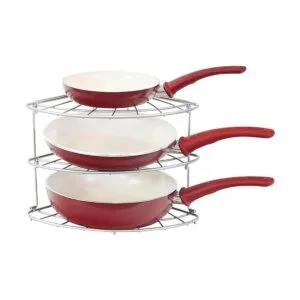 Simple Houseware Organizador de estantes esquineros de_3