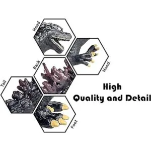 EZFun Juego de 10 juguetes Godzilla con bolsa de_2