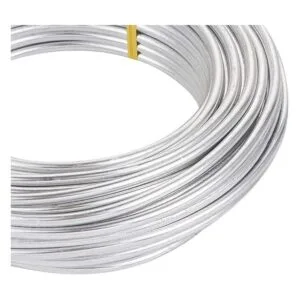 Pandahall Alambre de aluminio plateado_2
