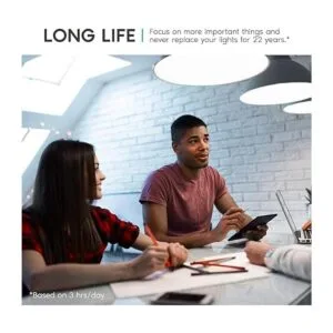 Luxrite Bombilla LED A19 equivalente a 60 W luz diurna_4