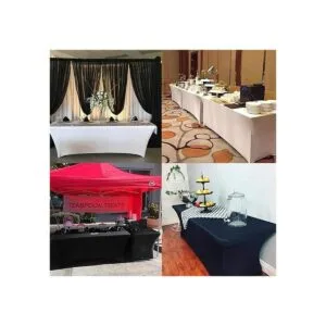 FELIZEST Mantel elástico ajustado de elastano para mesa