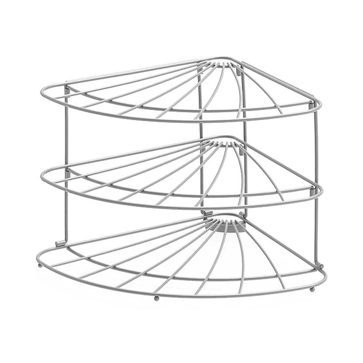 Simple Houseware Organizador de estantes esquineros de_5