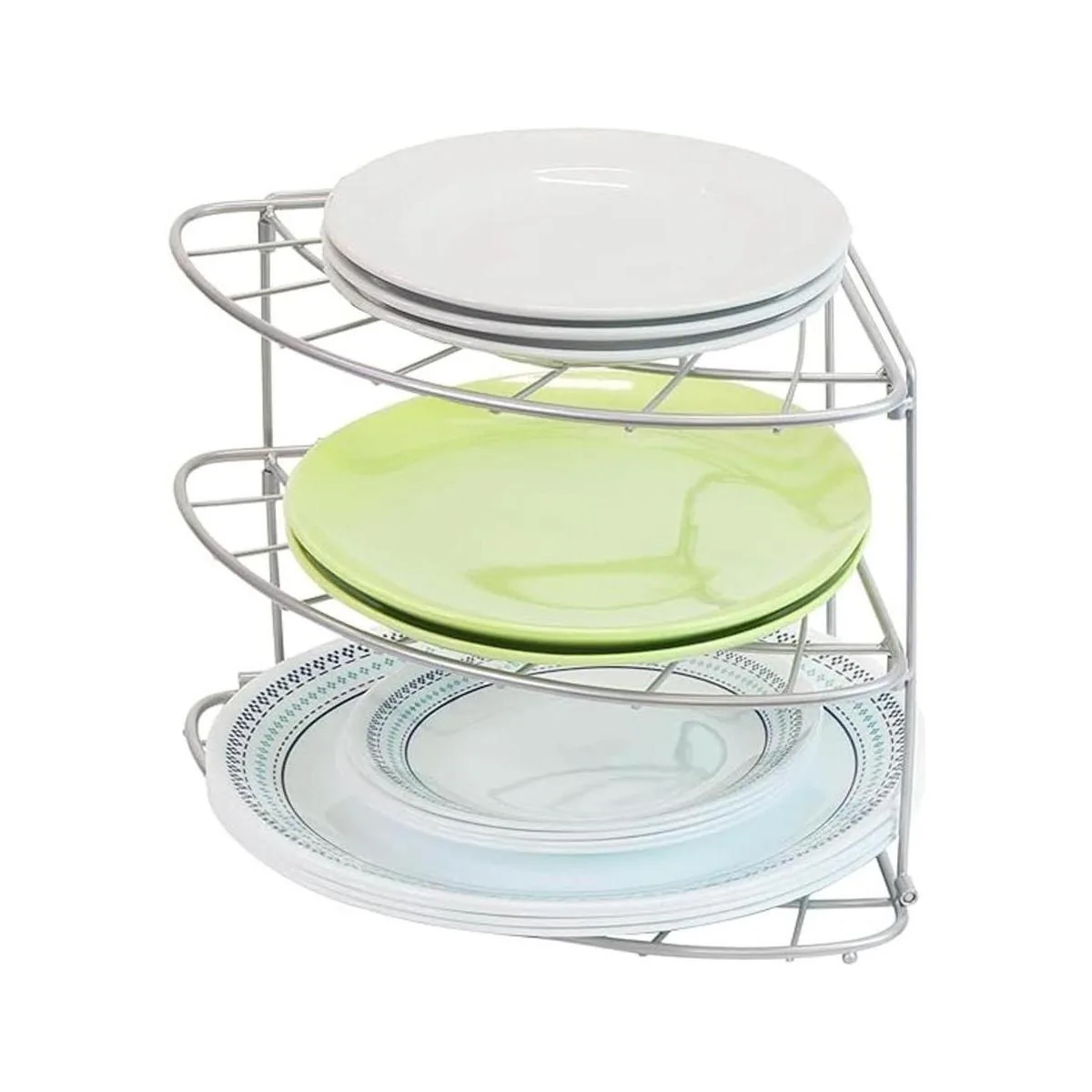 Simple Houseware Organizador de estantes esquineros de_1