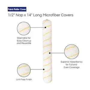 Pro Grade Fundas para rodillos de pintura 12 x 14_3