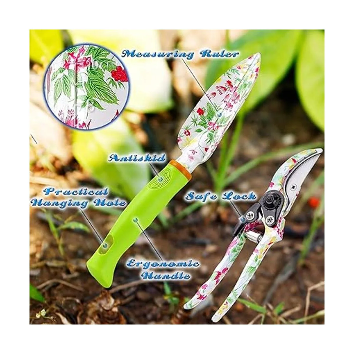 Juego de herramientas de jardín NAYE bonito regalo de_5