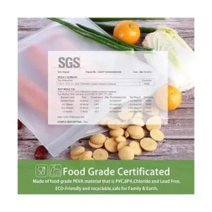 SPLF Paquete de 12 bolsas de almacenamiento reutilizables