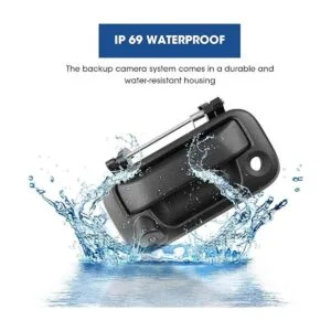 LEADSIGN Mango de puerta trasera con cámara de respaldo de_3