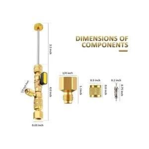 R22 R134a R12 Ac Hvac Herramienta de extracción de_2