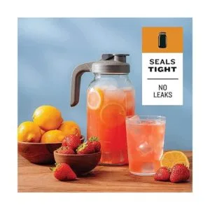 County Line Kitchen Jarra de cristal resistente con boca