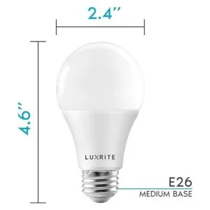 Luxrite Bombillas LED A19 equivalente a 100 vatios_4