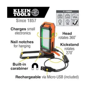 Klein Tools Luz LED 56403 linterna recargable luz de_2