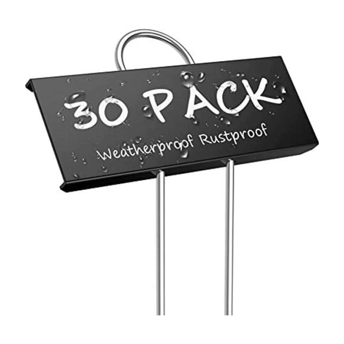 STARTOSTAR Paquete de 30 etiquetas de metal para plantas_1