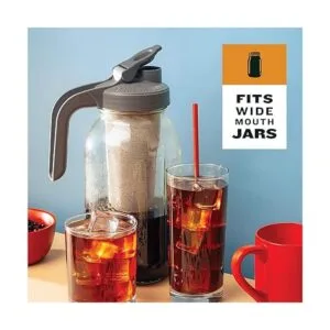 County Line Kitchen Tapa abatible Mason Jar con asa_4