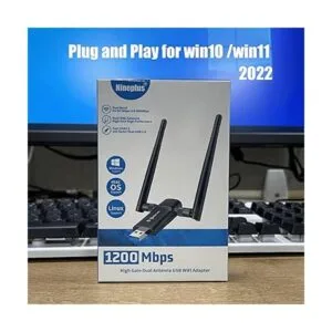 Nineplus Adaptador WiFi USB inalámbrico para PC 1200_3