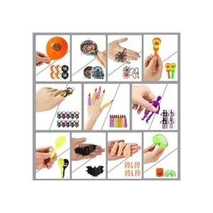 Max Fun Paquete de 122 juguetes de fiesta de Halloween_2