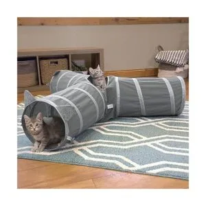 Kitty City Cubo de gato emergente túnel de gato cama_3