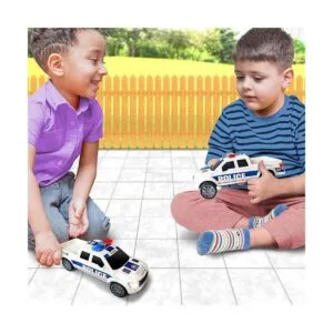 ArtCreativity Camioneta de policía con faros LED y