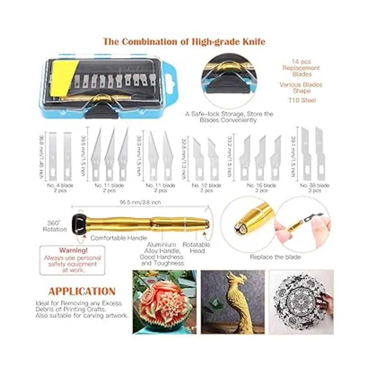 Rustark Kit de herramientas de impresión 3D de 42 piezas_4