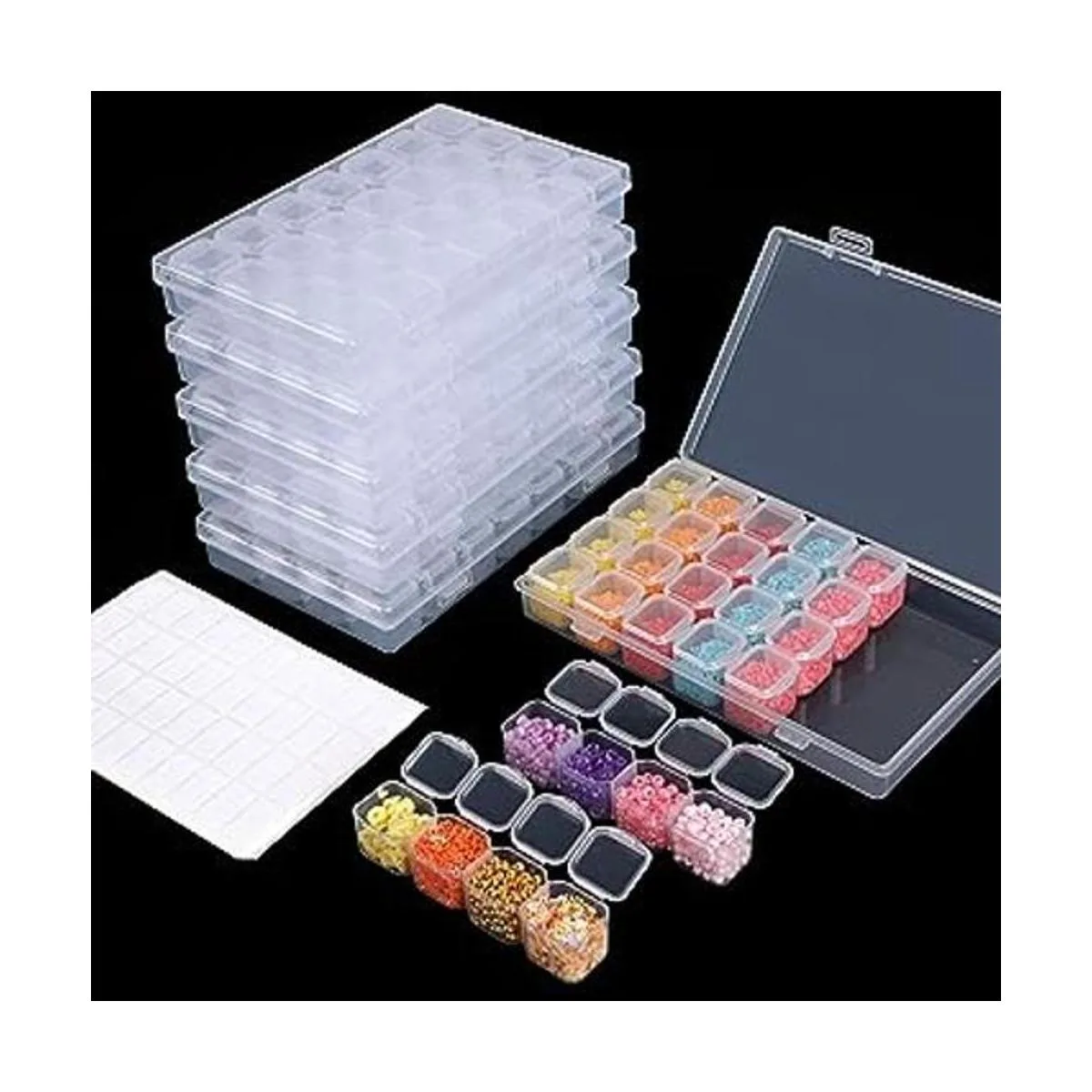 SGHUO 168 ranuras paquete de 6 cajas de pintura de_1