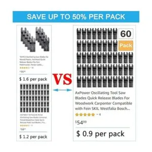 AxPower Hojas de sierra oscilantes para herramientas_2