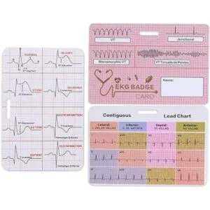 Lisol Tarjetas de identificación de electrocardiograma_3