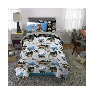 Franco Juego de edredón y sábanas supersuaves con funda_5