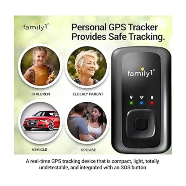 Family1st Rastreador GPS compacto 4G para vehículos_5