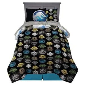 Franco Juego de edredón y sábanas supersuaves con funda_2