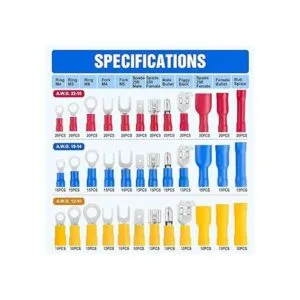 Nilight 540 piezas mixtas de desconexión rápida aislada_2